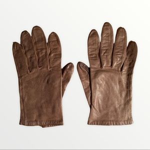 Vintage Miss Aris Leather Gloves